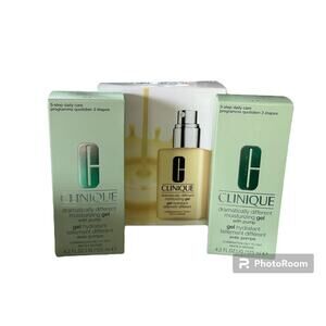 NIB Clinique Dramatically Different Moisturizing gel+ (2 x 4.2 oz. Bottles) rv68